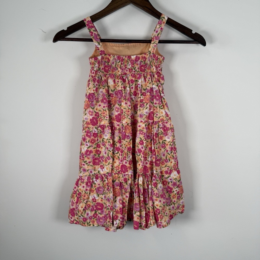 Toddler Dress Bundle Of 2 Between Dresses Tank Garden Floral Pink 3T - Picture 7 of 7